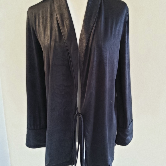 Zara Satin Blazer - Picture 2 of 7